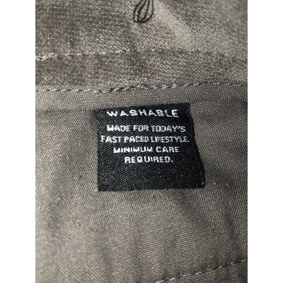 Zac & Rachel Velvety Soft Career Pants, Straight Leg Grey, Buisness Casual SZ 8 - Picture 11 of 11